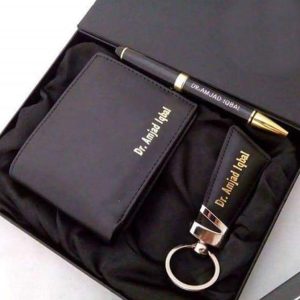 Name Wallet Keychain Pen Set